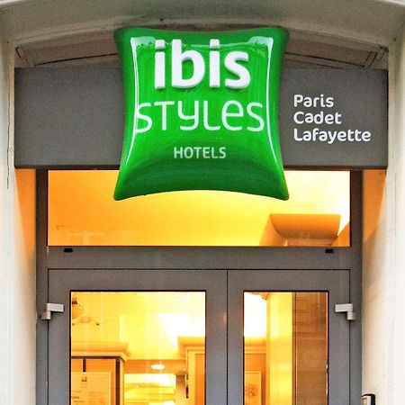 Hotel Ibis Styles Paris Cadet Lafayette Esterno foto